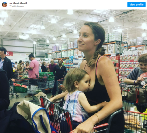 Mom Posts Pic of Her Breastfeeding in Costco and Finally Responds to Backlash