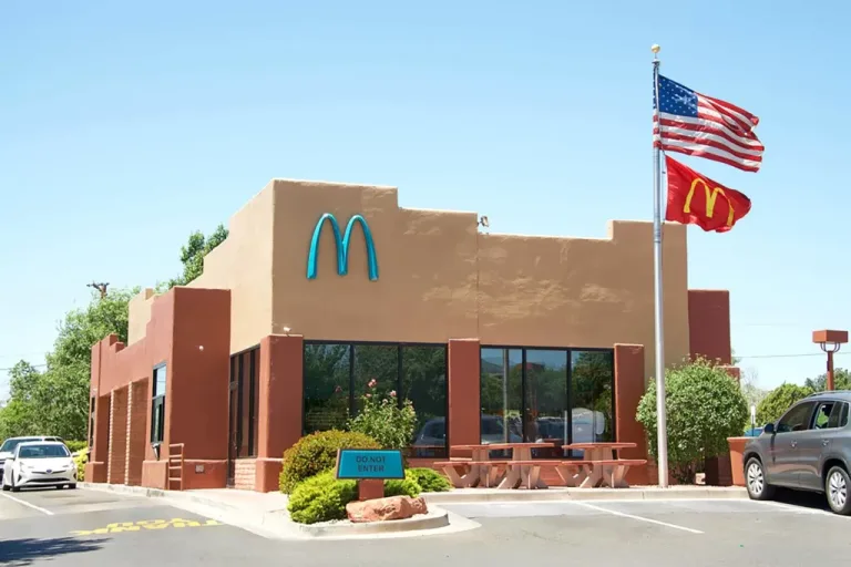 The Surprising Reason One McDonald’s Uses Turquoise Arches