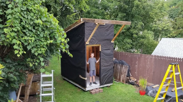 13-year-old builds $1,500 tiny house in family’s backyard
