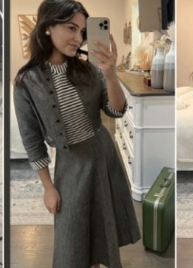 Woman tries grandmother’s 1950s honeymoon wardrobe and people can’t believe how good it is