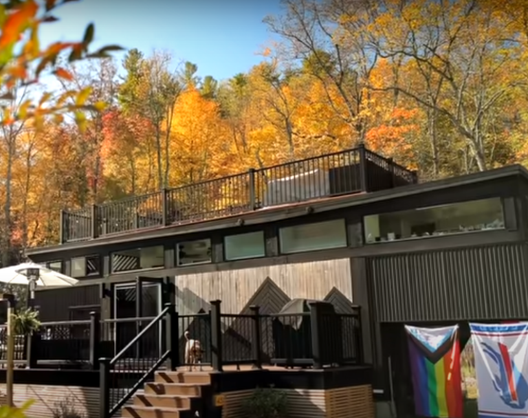 Couple’s STUNNING Tiny House! Ditched NYC rent for simple living