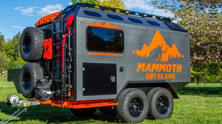 Rugged Tall Boy is Ideal Off-Grid Camping Trailer for Four With 9ft Headroom