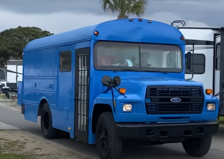 From Transit to Tranquility: Transforming a Bus into a Luxury Tiny Home