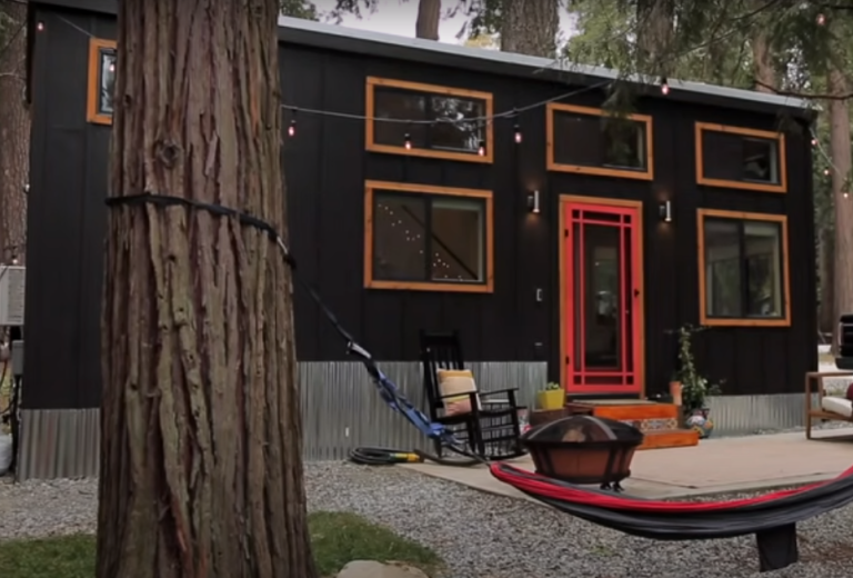 Teachers’ $68k Tiny Home Offers Fulfilling Lifestyle & Room for Baby!