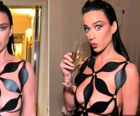 People stunned after Katy Perry attends Paris fashion show almost naked – ‘what is wrong with her’