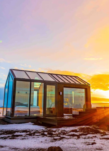 Icelandic Glass Tiny House