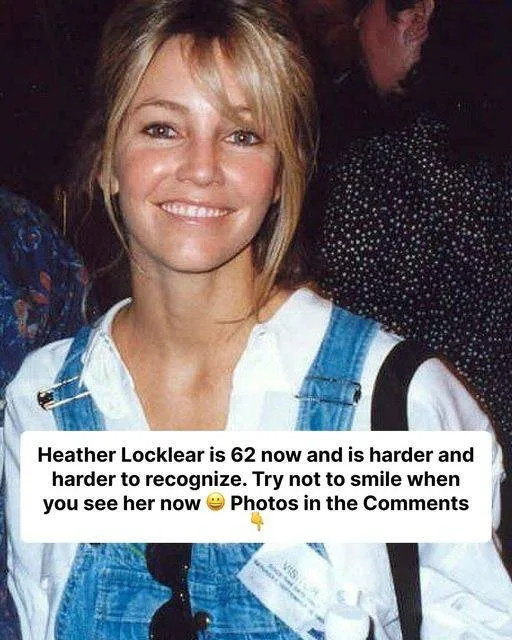 Heather Locklear is 62 now and is harder and harder to recognize. Try not to smile when you see her now