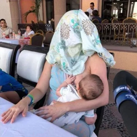 When breastfeeding, the mom was asked to cover up, but wait till you see her response