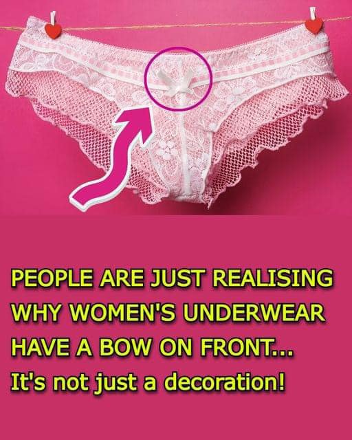 Why Women’s Underwear Have A Bow On Front