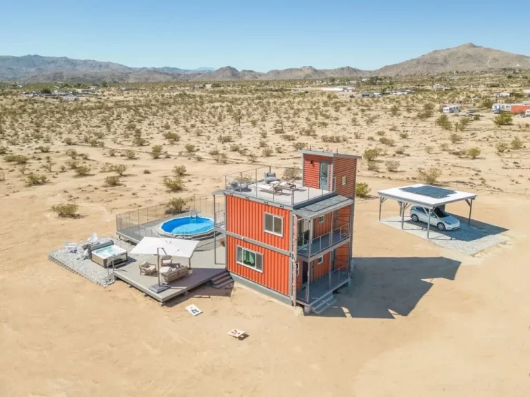 A Vertical Wonderland: 3-Story Shipping Container Home