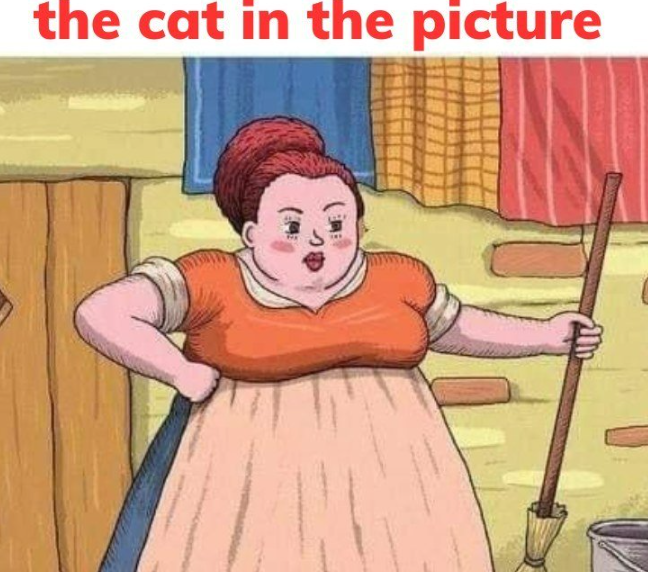 99% of people can’t find the cat in the picture