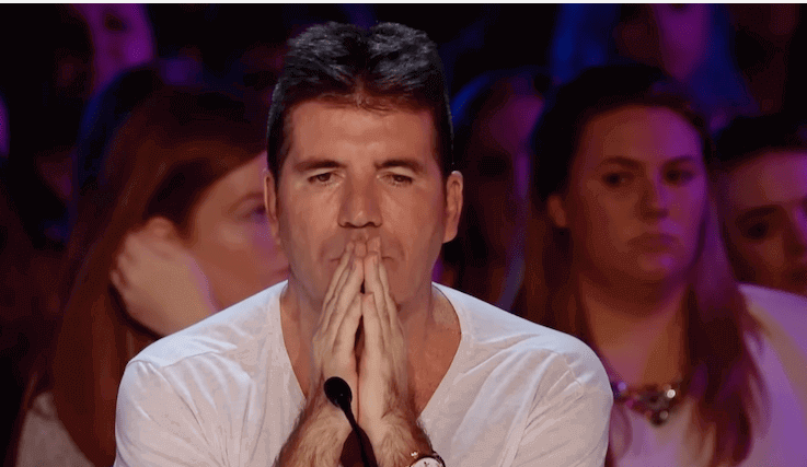 Simon Cowell started crying! The boy sang such a song that Simon couldn’t speak. He went up to the stage to kiss the boy