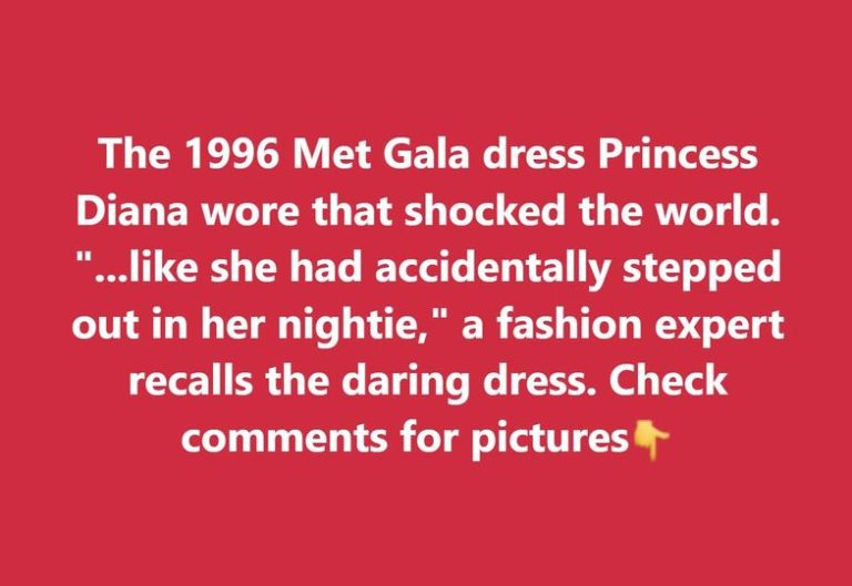 Princess Di’s bra-less in revenge dress at 1996 Met Gala, felt ‘liberated’ after divorce