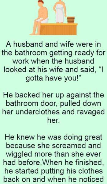 Husband looked at his wife and said(Just for Fun)