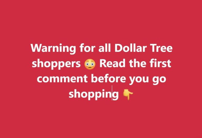 If you shop at Dollar Tree, make sure these items never reach your cart