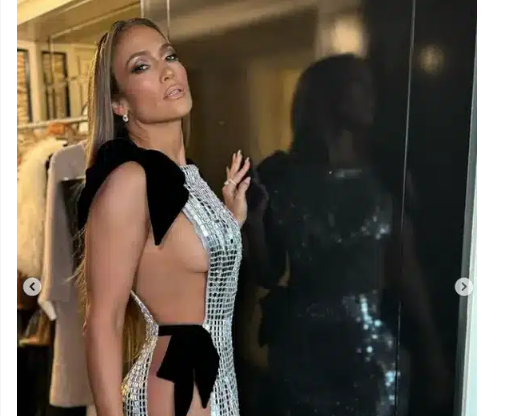 Jennifer Lopez Called ‘Worst Dressed,’ Rocking Disco Ball Outfit with Full Side Cutout at the 2024 TIFF