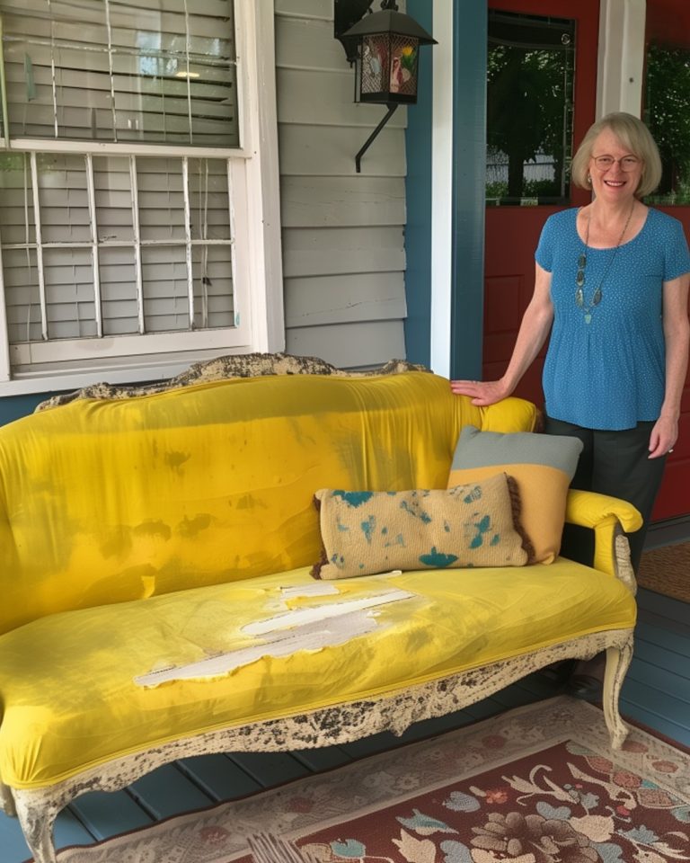 My Stepmother ‘Gifted’ Me an Old, Smelly Couch — When She Saw What I Did With It, She Demanded $2,500 From Me