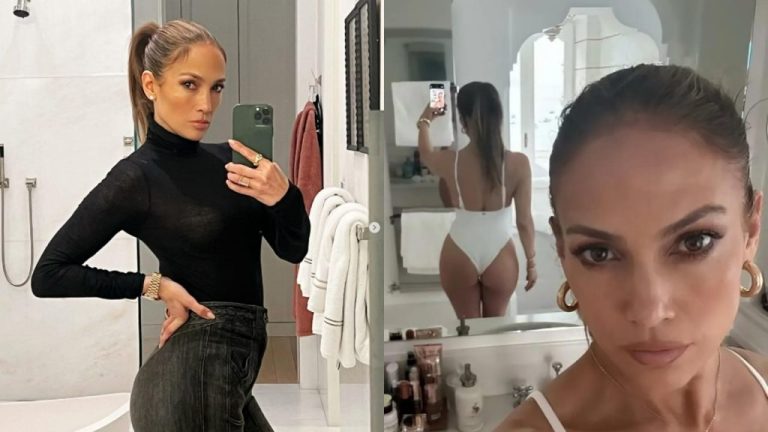 Jennifer Lopez Shows Off Her Curves in White One-Piece Swimsuit: ‘It Was a Summer’