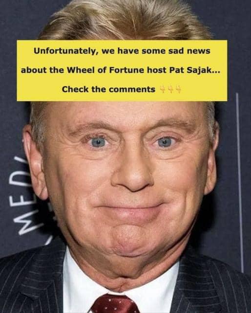 Pat Sajak discusses his emergency surgery and says he believed he was going to die from the pain