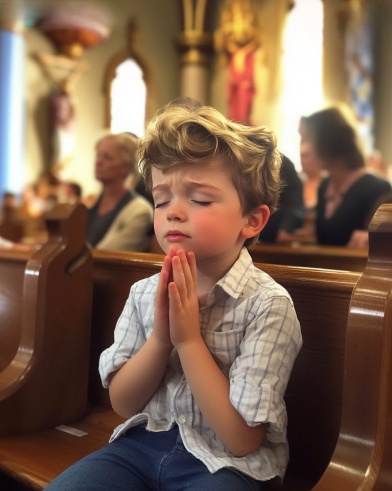 Little Orphan Prays in Church for Mom to Come for Him, ‘I’ll Take You,’ He Hears One Day – Story of the Day