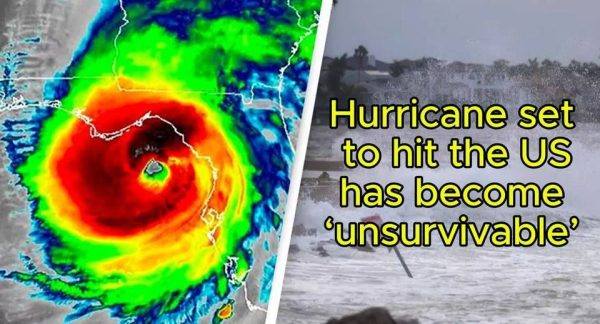 Hurricane set to hit the US has become ‘unsurvivable’ as experts wa:rn of catastrophic impact