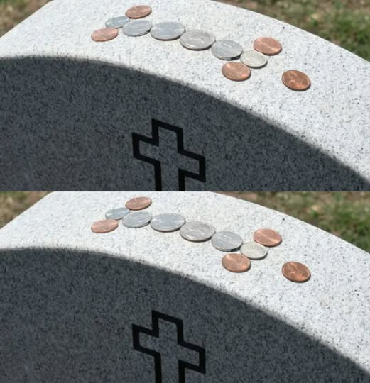 Meaning Behind the Tradition of Coins on Gravestones