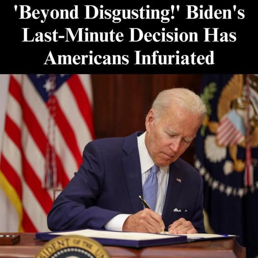 ‘Disgusting!’: Biden Slammed By Both Sides