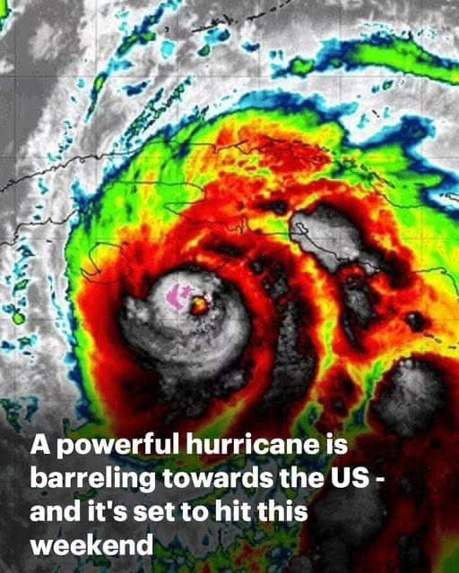 Hurricane set to hit the US has become ‘unsurvivable’