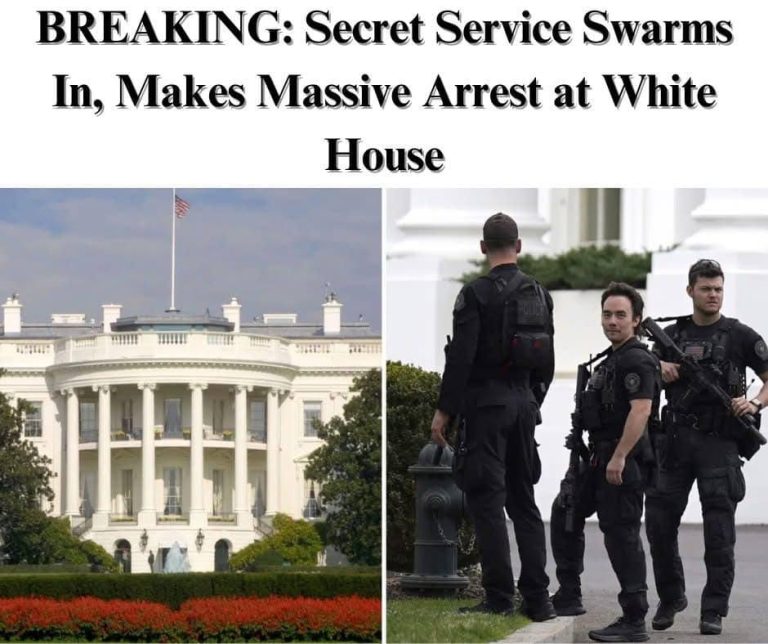 Secret Service Responds as Man Scales White House Fence in Security Breach