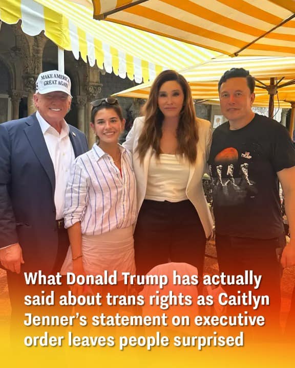 What Donald Trump Actually Said About Trans Rights, as Caitlyn Jenner’s Executive Order Statement Leaves Many Surprised