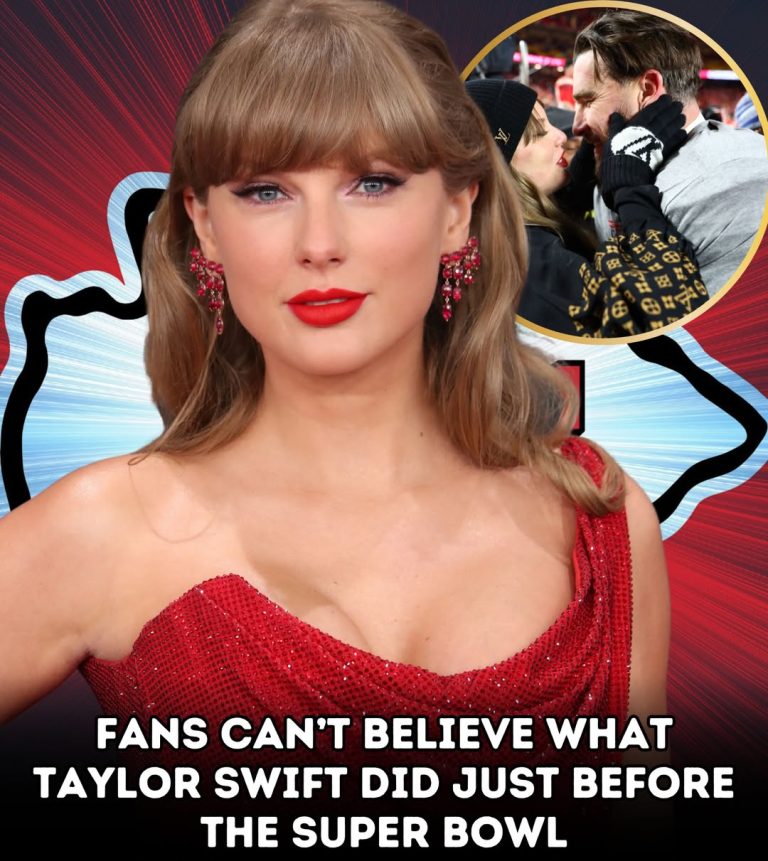 Just ahead of the Super Bowl, Taylor Swift does something unexpected for boyfriend Travis Kelce