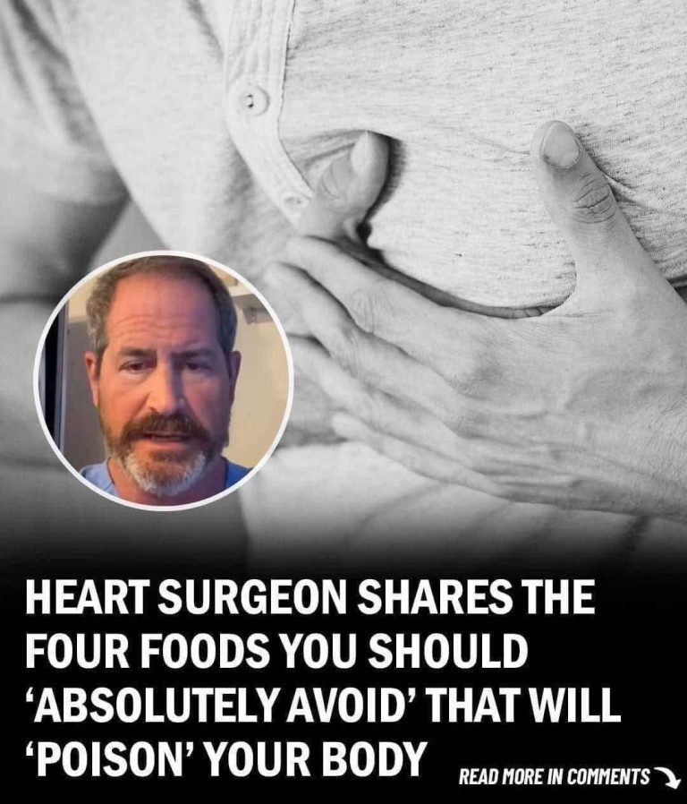 Heart surgeon shares four types of foods you should ‘always avoid’ as they ‘poison’ your body