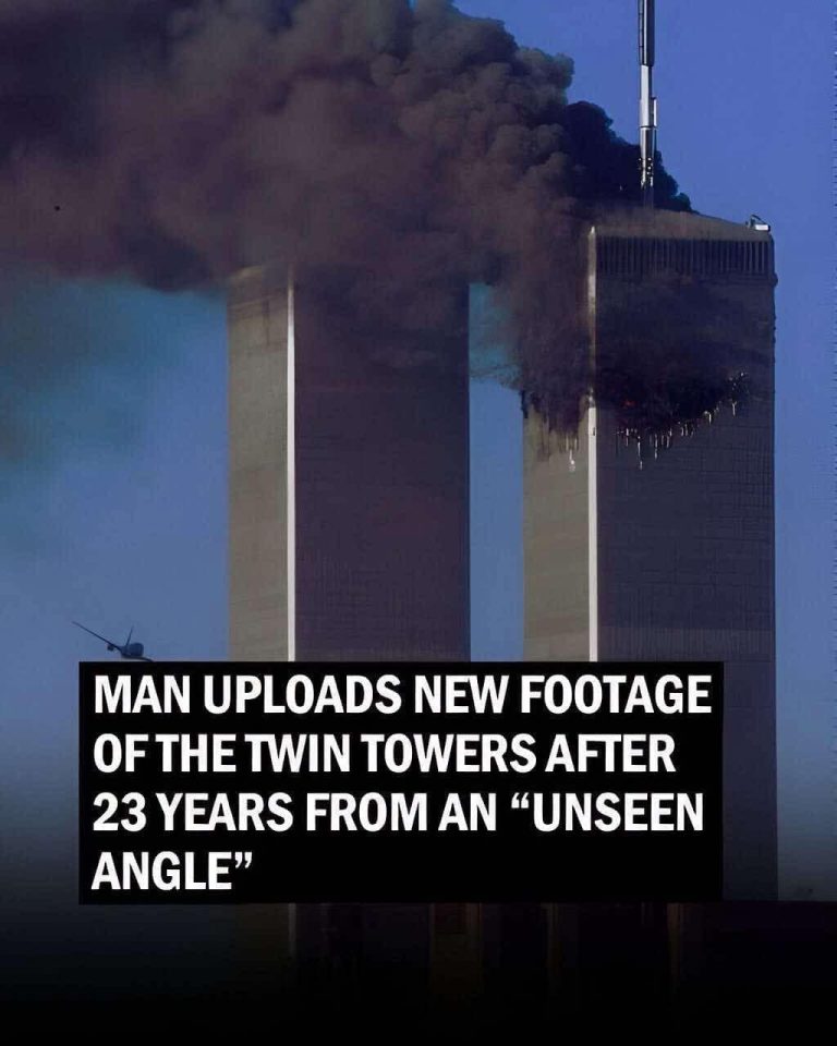 Man releases chilling never-before-seen footage of Twin Towers collapse