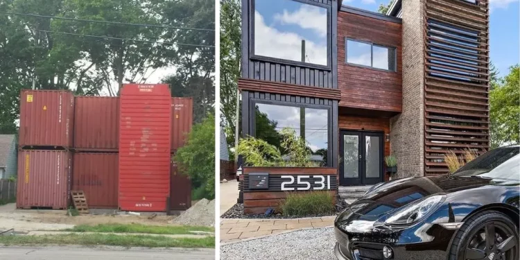 This Container Home is Made From 7 Shipping Containers