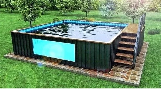 10 Creative Shipping Container Pool Ideas for Your Backyard