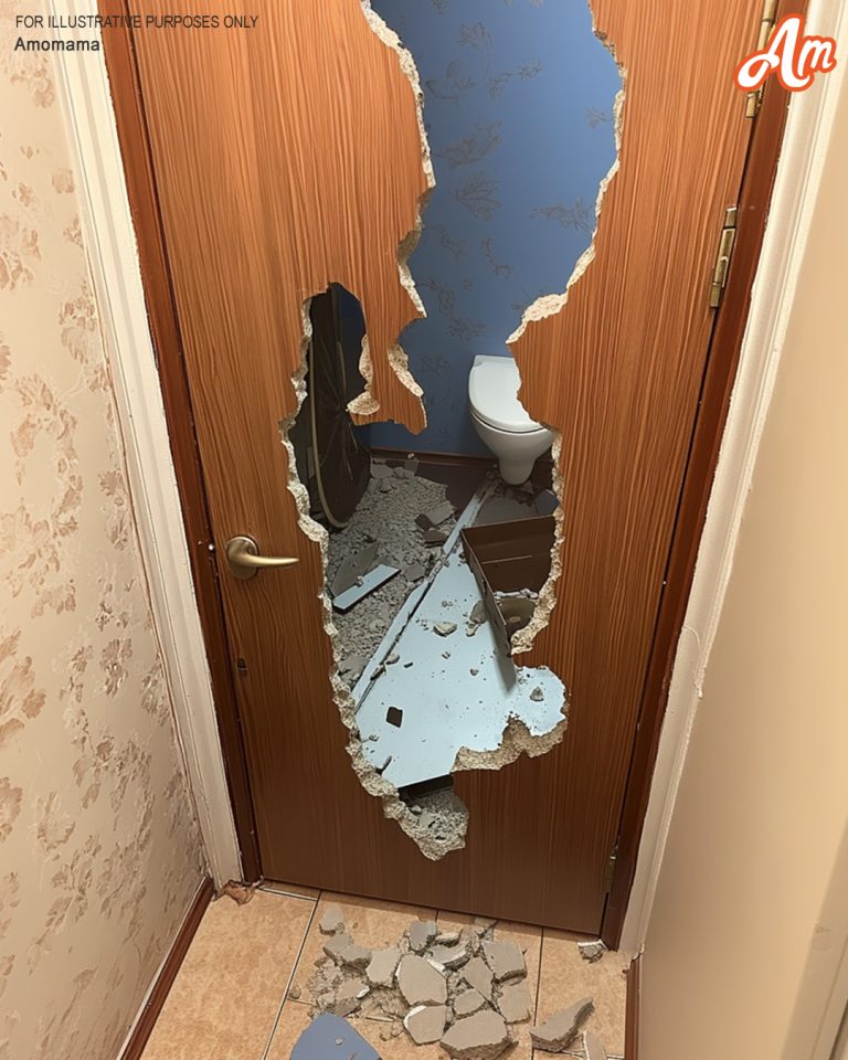 I Came Home to a Destroyed Bathroom Door — When I Found Out What Happened, I Filed for Divorce