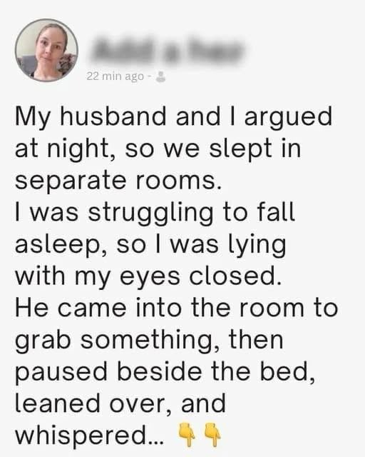 My Husband Thought I Was Asleep and Whispered the Truth I Wish I Hadn’t Heard