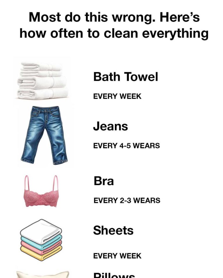 Most do this wrong. Here’s how often to clean everything