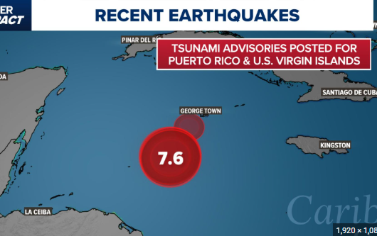 Tsunami Alert Issued Following 7.6 Magnitude Earthquake Near Popular Tourist Spot