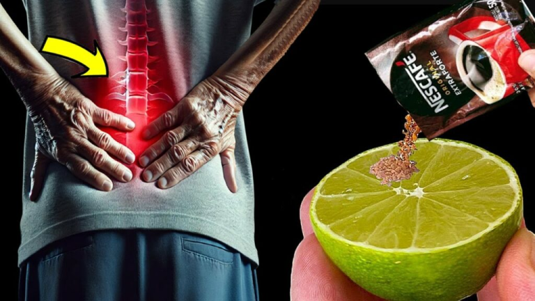 Quickly Eliminate Back, Knee, and Foot Pain with Lemon and Instant Coffee