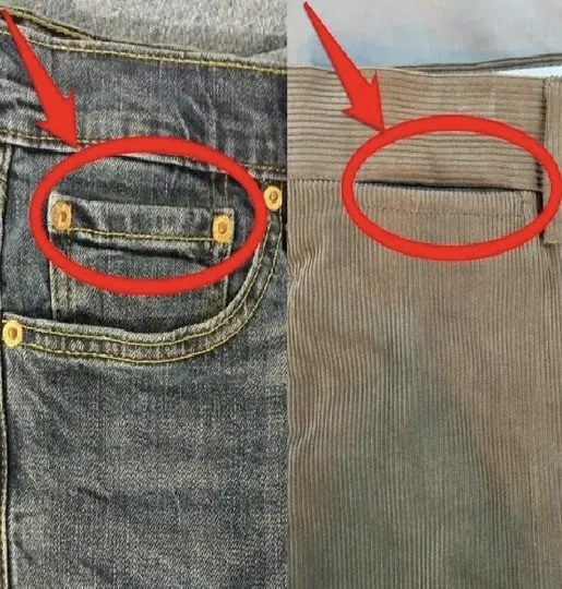 For this reason, every pair of jeans has a little pocket within the front pocket…