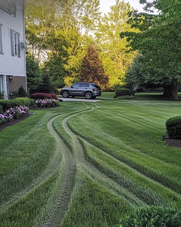 My Neighbor Drove over My Lawn Every Day as a Shortcut to Her Yard