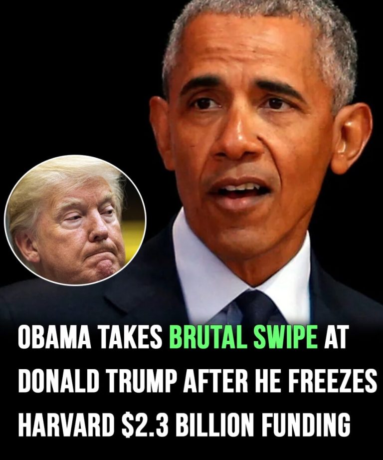 Obama’s brutal dig at Donald Trump after he freezes Harvard funding