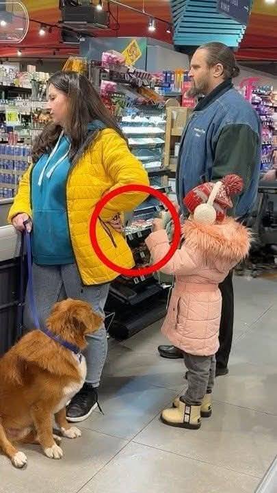 Before everybody else, the dog knew something was amiss.