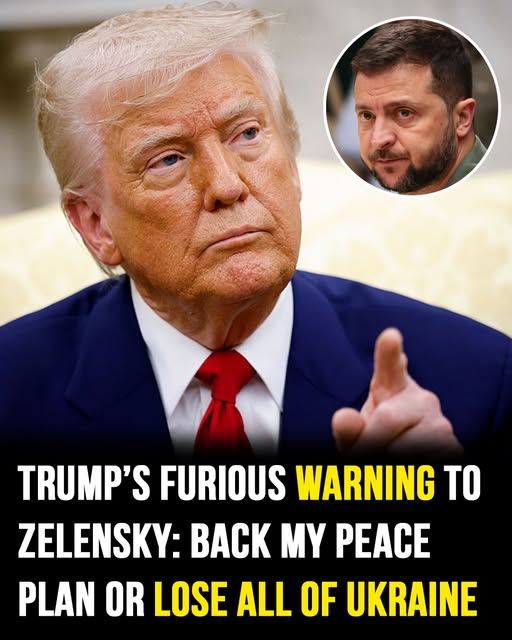 Donald Trump issues furious warning to Zelensky