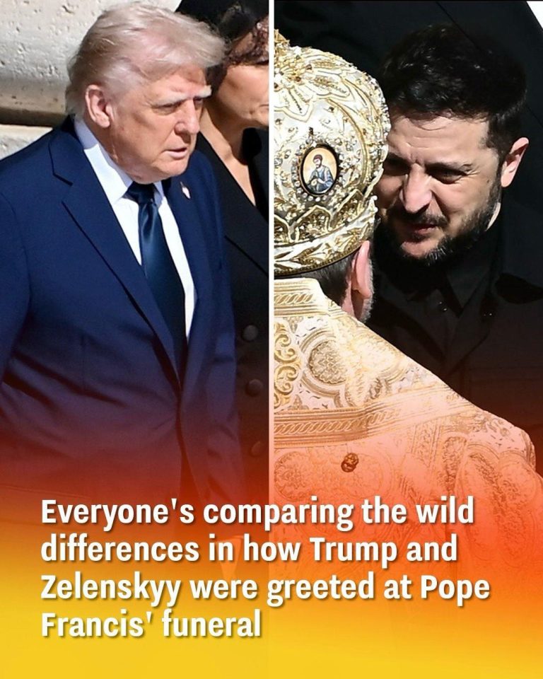 Comparing the Warm Reception of Zelenskyy and Trump at Pope Francis’ Funeral: A Study in Contrast