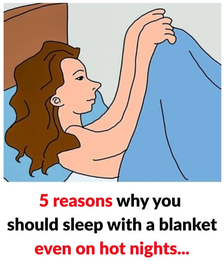 5 reasons why you should sleep with a blanket even on hot nights…