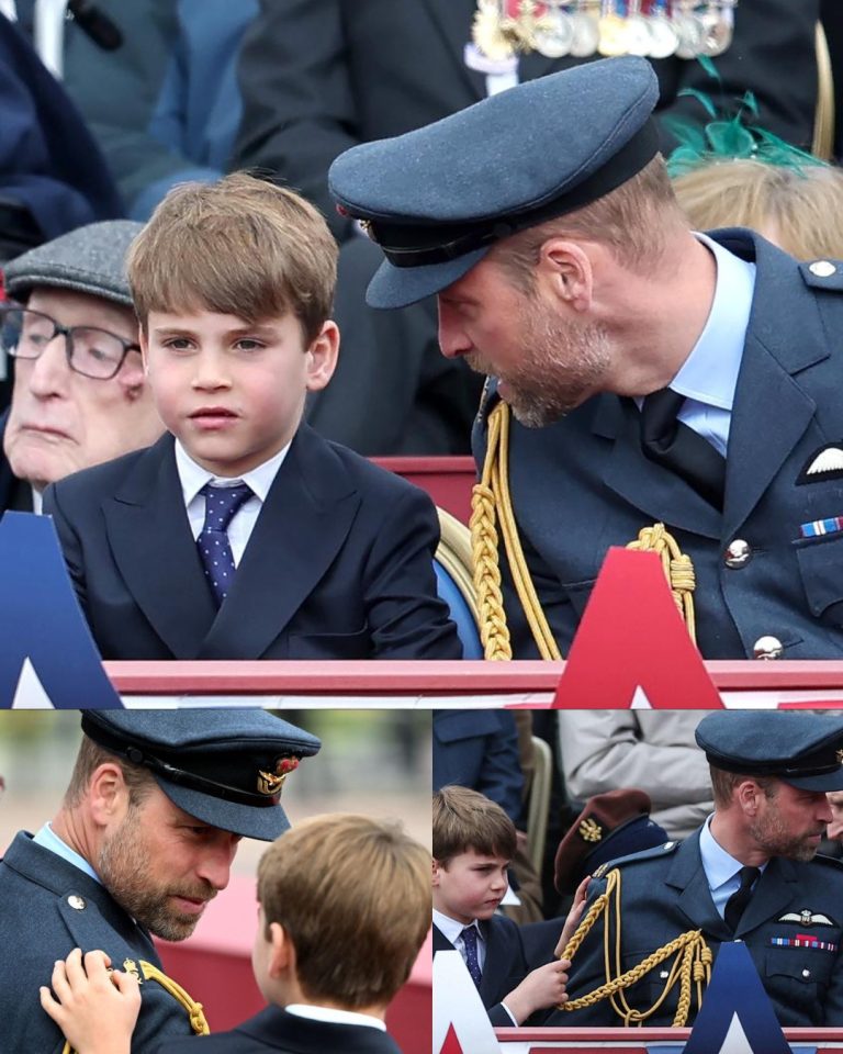 Lip Reader Decodes What Prince William Said To Prince Louis During His Eye-roll At VE Day Event