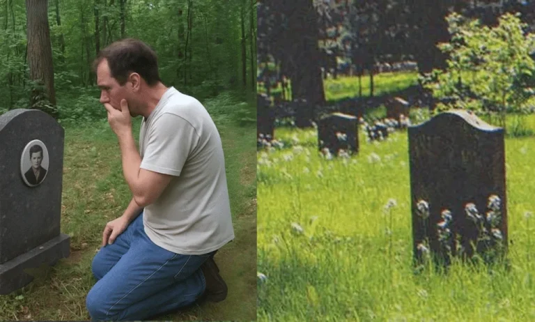 Man Stumbles Upon Mysterious Headstone in the Woods — What He Sees on It Will Leave You Speechless!